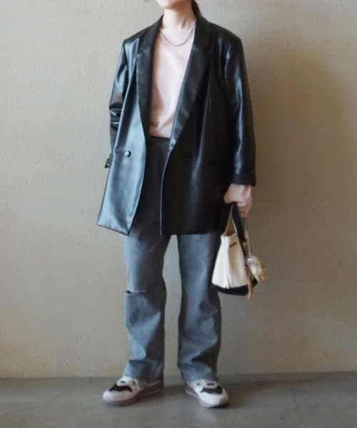 JOURNAL STANDARD LUXE(ジャーナルスタンダード ラックス)の「HGテンジク ワイドプルオーバー(ニット/セーター・レディース・チャコールグレー/ベージュ/ブラウン/バーガンディー・FREE)」の15枚目の写真