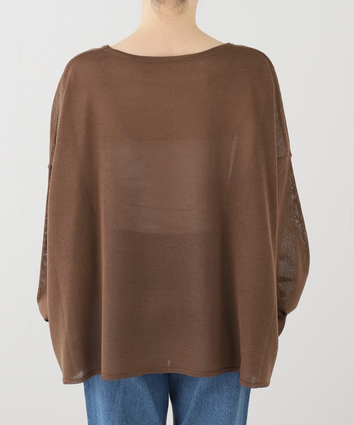 JOURNAL STANDARD LUXE(ジャーナルスタンダード ラックス)の「HGテンジク ワイドプルオーバー(ニット/セーター・レディース・チャコールグレー/ベージュ/ブラウン/バーガンディー・FREE)」の18枚目の写真