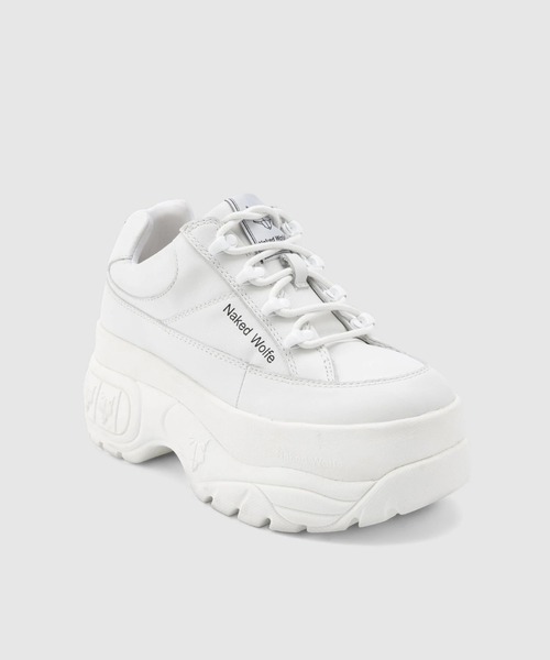 NakedWolfe（ネイキッドウルフ）の「NakedWolfe/ネイキッドウルフ/SPORTY（スニーカー・レディース・ブラック/ホワイト・40/39/38/37/36）」の3枚目の写真