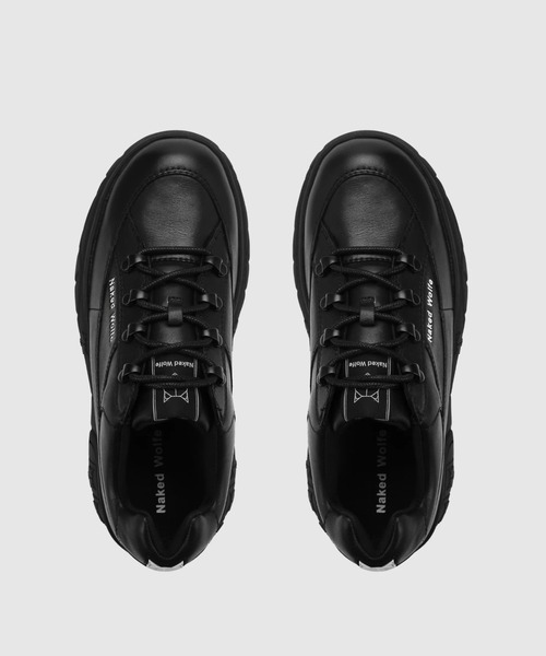 NakedWolfe（ネイキッドウルフ）の「NakedWolfe/ネイキッドウルフ/SPORTY（スニーカー・レディース・ブラック/ホワイト・40/39/38/37/36）」の9枚目の写真