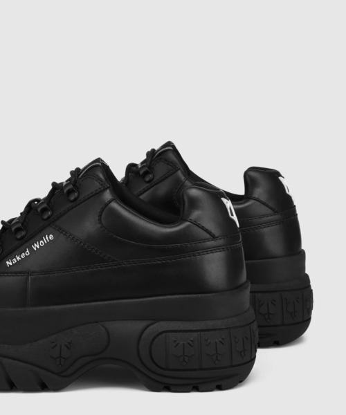 NakedWolfe（ネイキッドウルフ）の「NakedWolfe/ネイキッドウルフ/SPORTY（スニーカー・レディース・ブラック/ホワイト・40/39/38/37/36）」の10枚目の写真