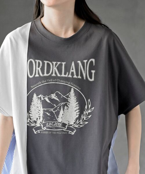 rps（アールピーエス）の「天竺リメイク風チュニック（チュニック・レディース・アイボリー/ライトカーキ/チャコールグレー・フリー）」の16枚目の写真