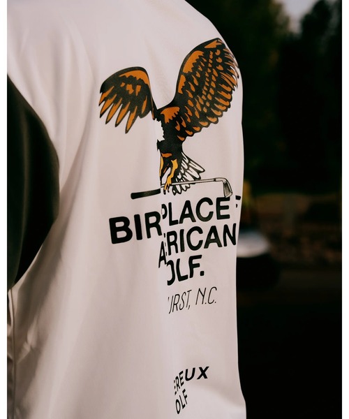 DEVEREUX GOLF（デヴァローゴルフ）の「US Fly EagleモックネックTEE（Tシャツ/カットソー・メンズ・ホワイト×グレー/グリーン系その他・X-LARGE/LARGE/MEDIUM/SMALL）」の10枚目の写真