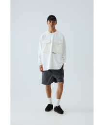 Liberaturs（リベレーター）の「ダブルポケット ロングスリーブTシャツ / Double Pocket Long Sleeve T-Shirt（Tシャツ/カットソー）」