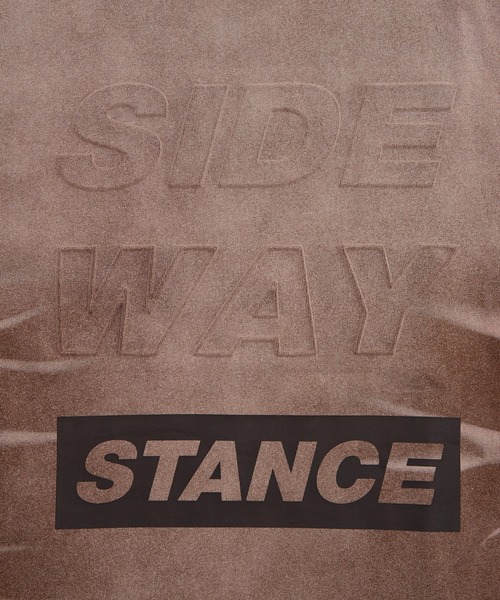 En serio TOKYO(エンソリオトーキョー)の「【SIDEWAYSTANCE】エンボスロゴブラスト半袖Tシャツ 70445(Tシャツ/カットソー・メンズ・ブラック/ブラウン・SMALL/MEDIUM/LARGE/X-LARGE)」の6枚目の写真