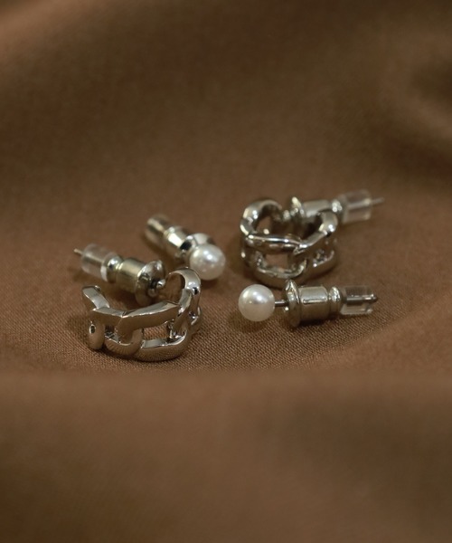 Meing(ミーイング)の「Meing 4点セット ピアス(ピアス(両耳用)・レディース・シルバー系4/ゴールド系3/シルバー系2/ゴールド系1/シルバー/シルバー系9/シルバー系8/シルバー系7/シルバー系6/ゴールド系/ゴールド系8/ゴールド系7/ゴールド系6/ゴールド系5/シルバー系1/シルバー系/ゴールド/ゴールド系9/シルバー系5/ゴールド系4/シルバー系3/ゴールド系2・FREE)」の6枚目の写真