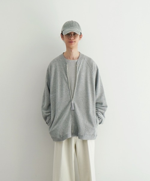 gourmet jeansグルメジーンズ ヘンリーネック スウェットカーディガン gourmet jeans（グルメジーンズ）の「□お問い合わせ商品□ gourmet