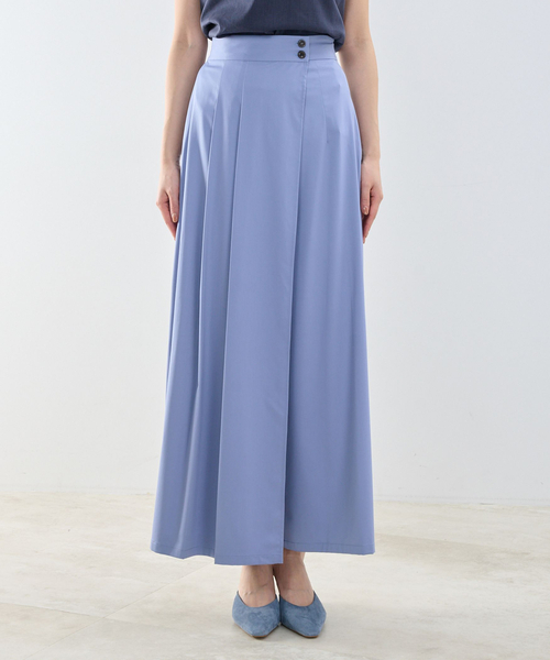 NARACAMICIE（ナラカミーチェ）の「【NARACAMICIE】タックラップワイドパンツ（その他パンツ・レディース・ブラック・M/XL）」の5枚目の写真