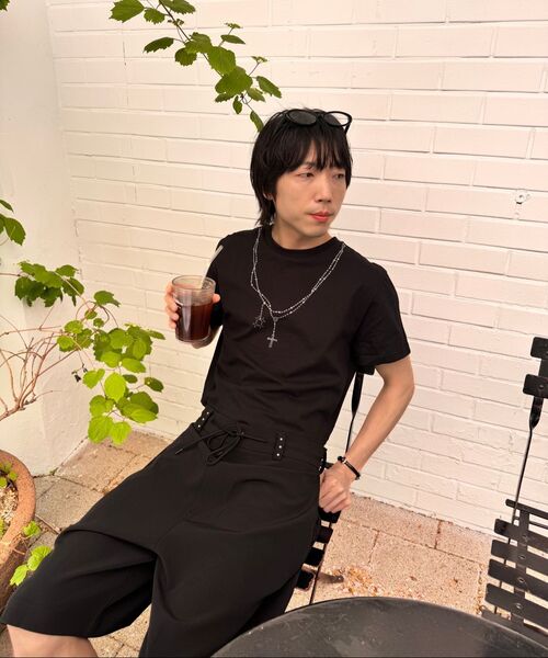 TRIPSHOP(トリップショップ)の「ワンダリングバミューダスラックス(その他パンツ・レディース・ブラック・SMALL/MEDIUM)」の9枚目の写真
