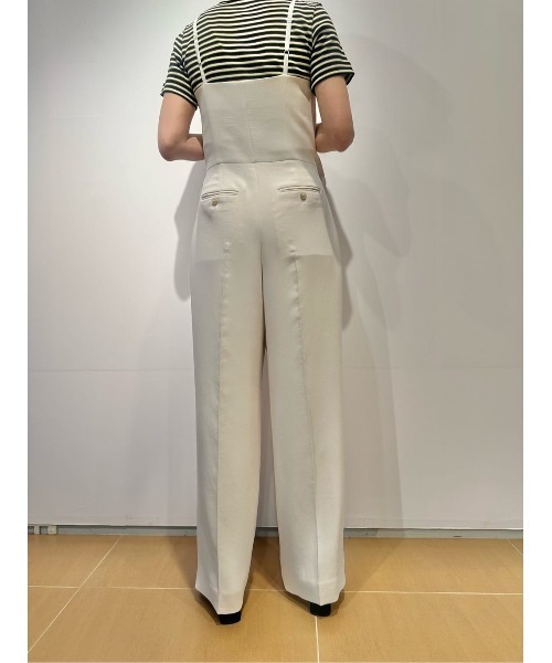 UNUS(ユナス)の「UNUS / Layered Style Jumpsuit(つなぎ/オールインワン・レディース・ネイビー/ホワイト・36/38)」の10枚目の写真