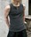 Chikashitsu +�i�`�J�V�c�v���X�j�́u�yChikashitsu +�zpigment henley neck sleeveless / �y�`�J�V�c�v���X�z�s�O�����g�w�����[�l�b�N�^���N�g�b�v�i�^���N�g�b�v�j�v�b�`���R�[��