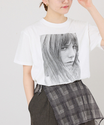 IENA | COUTURE D'ADAM/クチュールドアダム monochro jane T Tシャツ 26SS-245(Tシャツ/カットソー)