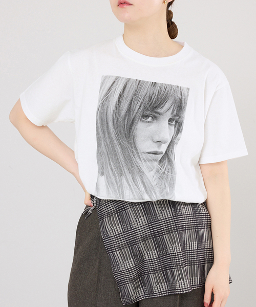 IENA（イエナ）の「COUTURE D'ADAM/クチュールドアダム monochro jane T Tシャツ 26SS-245（Tシャツ/カットソー・レディース・ホワイト・FREE）」の3枚目の写真