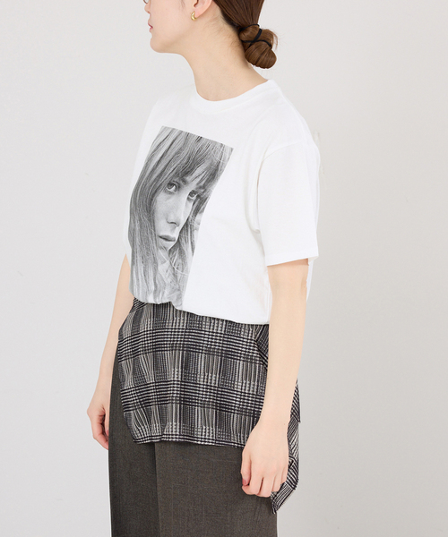 IENA（イエナ）の「COUTURE D'ADAM/クチュールドアダム monochro jane T Tシャツ 26SS-245（Tシャツ/カットソー・レディース・ホワイト・FREE）」の4枚目の写真