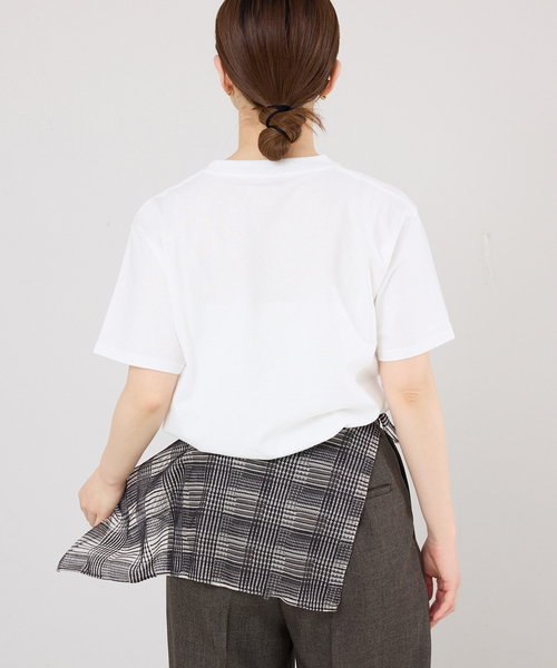 IENA（イエナ）の「COUTURE D'ADAM/クチュールドアダム monochro jane T Tシャツ 26SS-245（Tシャツ/カットソー・レディース・ホワイト・FREE）」の6枚目の写真