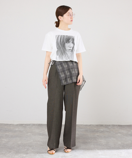 IENA（イエナ）の「COUTURE D'ADAM/クチュールドアダム monochro jane T Tシャツ 26SS-245（Tシャツ/カットソー・レディース・ホワイト・FREE）」の7枚目の写真