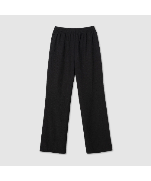 ROIROI(ロイロイ)の「テクスチャーフレアバンディングパンツ-ブラック(スラックス・レディース・その他・SMALL/MEDIUM)」の7枚目の写真