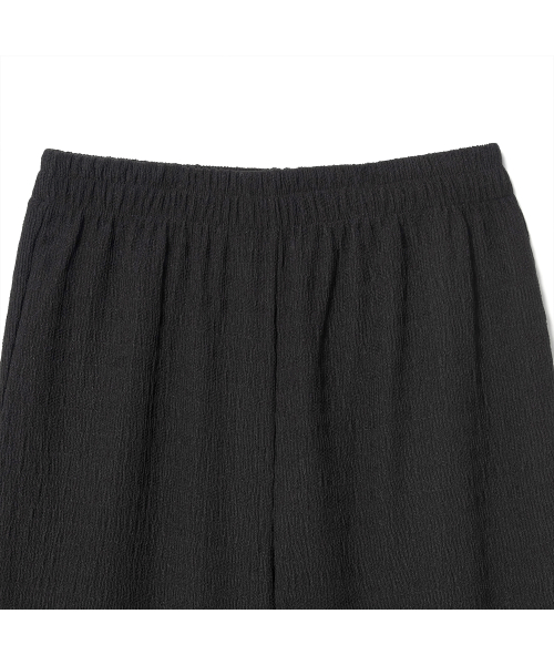 ROIROI(ロイロイ)の「テクスチャーフレアバンディングパンツ-ブラック(スラックス・レディース・その他・SMALL/MEDIUM)」の8枚目の写真