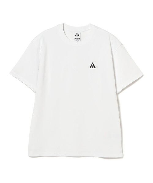 NIKE(ナイキ)の「NIKE / ACG NRG LBR S/S TEE(Tシャツ/カットソー・メンズ・ホワイト/ブラック・X-LARGE/MEDIUM/LARGE)」の1枚目の写真