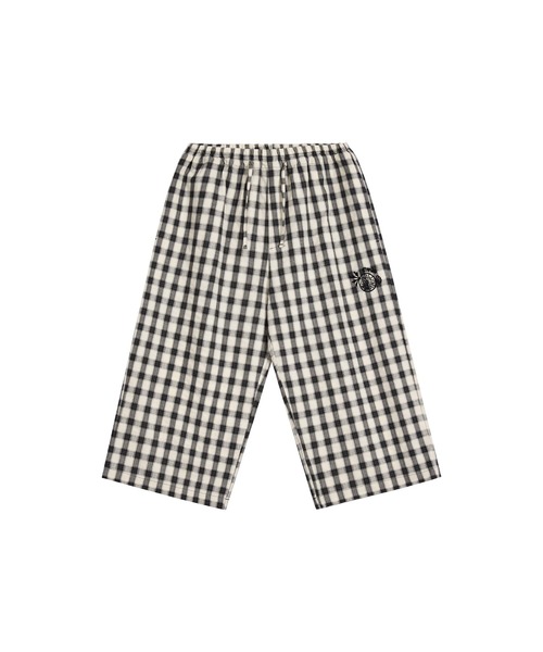 EMIS(イミス)の「3/4 LOUNGE CHECK PANTS(その他パンツ・レディース・アイボリー/ネイビー・SMALL/MEDIUM)」の4枚目の写真