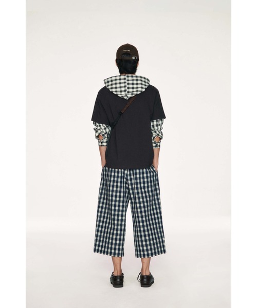 EMIS(イミス)の「3/4 LOUNGE CHECK PANTS(その他パンツ・レディース・アイボリー/ネイビー・SMALL/MEDIUM)」の13枚目の写真
