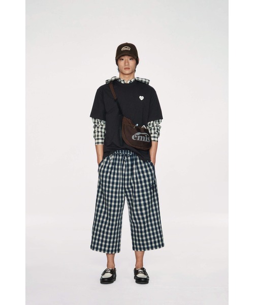 EMIS(イミス)の「3/4 LOUNGE CHECK PANTS(その他パンツ・レディース・アイボリー/ネイビー・SMALL/MEDIUM)」の15枚目の写真