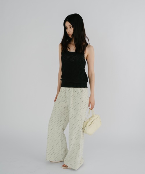 duei(デュイ)の「サマーニットルーズタンク(タンクトップ・レディース・ブラック/ピンク・FREE)」の6枚目の写真