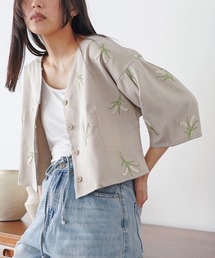 ノーカラージャケット（刺繍）ファッション通販 - ZOZOTOWN