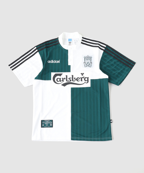 417 EDIFICE(フォーワンセブンエディフィス)の「【Liverpool FC / リバプール FC】ADIDAS A JSY 95(Tシャツ/カットソー・メンズ・ホワイト・SMALL/MEDIUM/LARGE/X-LARGE/XX-LARGE)」の2枚目の写真