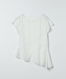 先行入荷！ジーナシス カットソー ホワイト JEANASIS｜ジーナシスのTシャツ/カットソー（ホワイト/白色系）通販