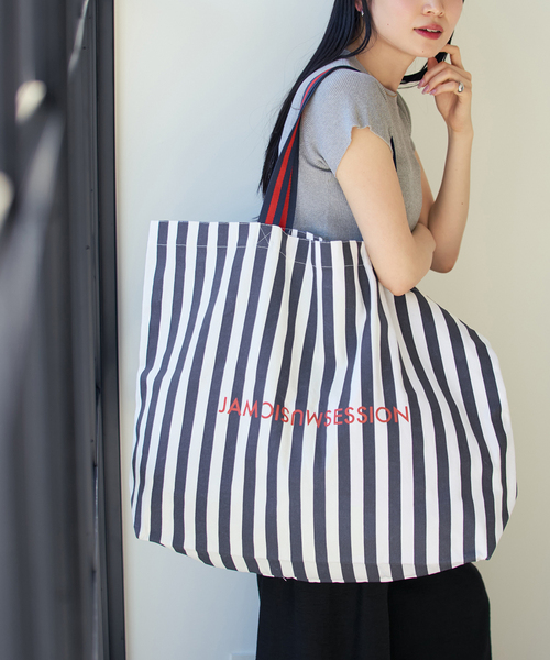 Noble（ノーブル）の「《・新色》N.Jam/エヌジャム トート Large（トートバッグ・レディース・ブルー系その他/アイボリー/マルチ・FREE）」の3枚目の写真