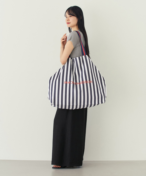 Noble（ノーブル）の「《・新色》N.Jam/エヌジャム トート Large（トートバッグ・レディース・ブルー系その他/アイボリー/マルチ・FREE）」の7枚目の写真