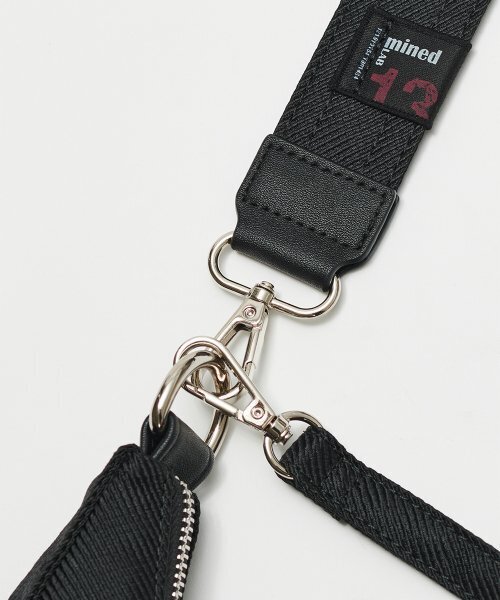 MAISON MINED(メゾンミネド)の「TWO TONE SADDLEBAG BLACK(メッセンジャーバッグ・レディース・その他・MEDIUM)」の15枚目の写真