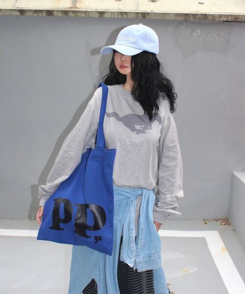 DURTの「FIRE HORSE LONG SLEEVE TEE (GREY)(Tシャツ/カットソー・レディース・その他・SMALL/MEDIUM/LARGE/X-LARGE)」の4枚目の写真
