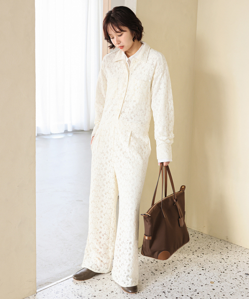 SLOBE IENA(スローブイエナ)の「《WEB限定/追加2》SLOBE キャリーオントートバッグ(トートバッグ・レディース・ブラウン・FREE)」の5枚目の写真