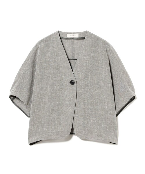 Demi-Luxe BEAMS(デミルクス ビームス)の「ツイード メッシュ タック ジャケット(その他アウター・レディース・ベージュ/グレー・36/38)」の20枚目の写真