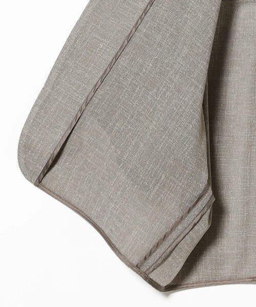 Demi-Luxe BEAMS(デミルクス ビームス)の「ツイード メッシュ タック ジャケット(その他アウター・レディース・ベージュ/グレー・36/38)」の12枚目の写真