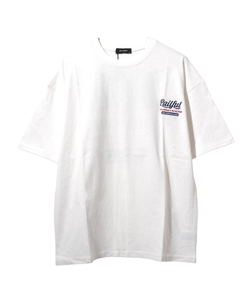 RAT EFFECT(ラットエフェクト)の「OUTDOORオーバーサイズTシャツ(Tシャツ/カットソー・キッズ・オフホワイト/チャコールグレー/カーキ/ブラック/オートミール/ホワイト系その他・130/140/150/160/170)」の12枚目の写真