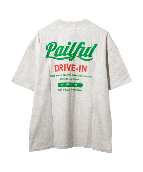 RAT EFFECT(ラットエフェクト)の「OUTDOORオーバーサイズTシャツ(Tシャツ/カットソー・キッズ・オフホワイト/チャコールグレー/カーキ/ブラック/オートミール/ホワイト系その他・130/140/150/160/170)」の19枚目の写真