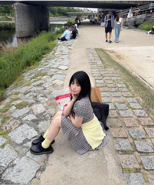 RONRON(ロンロン)の「SOFT DAYS KNIT CARDIGAN YELLOW(ニット/セーター・レディース・その他・FREE)」の2枚目の写真