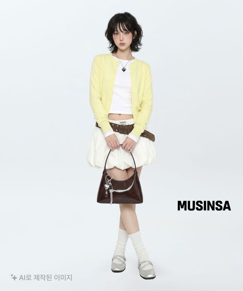 RONRON(ロンロン)の「SOFT DAYS KNIT CARDIGAN YELLOW(ニット/セーター・レディース・その他・FREE)」の5枚目の写真