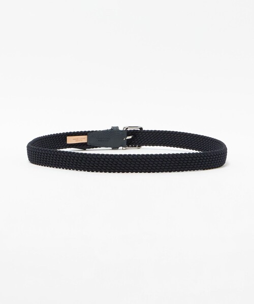 L'arcobaleno(ラルコバレーノ)の「<L'arcobaleno>MESH BELT/ エラスティック メッシュベルト(ベルト・メンズ・ブラック/ネイビー/ダークブラウン・M/L)」の4枚目の写真