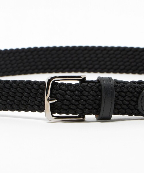L'arcobaleno(ラルコバレーノ)の「<L'arcobaleno>MESH BELT/ エラスティック メッシュベルト(ベルト・メンズ・ブラック/ネイビー/ダークブラウン・M/L)」の8枚目の写真
