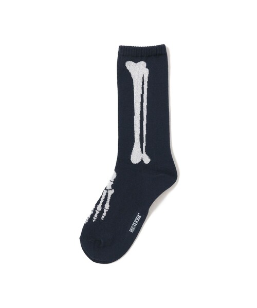 BEAMS BOY(ビームスボーイ)の「ROSTER SOX / MLB BONE SOX(ソックス/靴下・レディース・ホワイト/ブラック/ネイビー・ONE SIZE)」の3枚目の写真