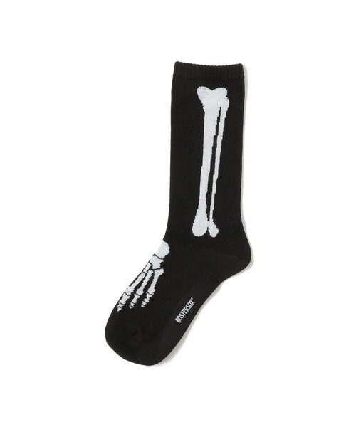 BEAMS BOY(ビームスボーイ)の「ROSTER SOX / MLB BONE SOX(ソックス/靴下・レディース・ホワイト/ブラック/ネイビー・ONE SIZE)」の2枚目の写真