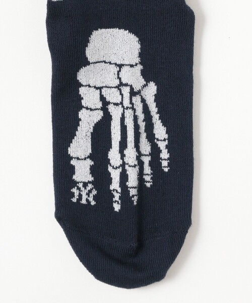 BEAMS BOY(ビームスボーイ)の「ROSTER SOX / MLB BONE SOX(ソックス/靴下・レディース・ホワイト/ブラック/ネイビー・ONE SIZE)」の7枚目の写真