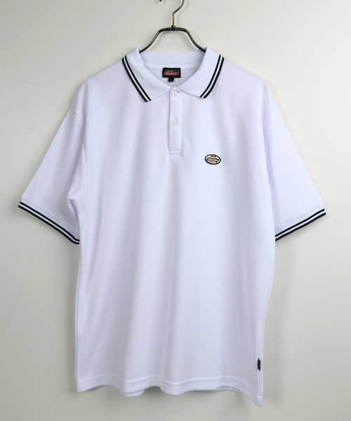 Dickies(ディッキーズ)の「【neos】GENUINE DICKIES ジェニュイン ディッキーズ ワンポイント 刺繍 ワッペン ルーズシルエット ポロシャツ 吸水速乾 ビッグシルエット ユニセックス(ポロシャツ・レディース・グリーン/ホワイト/ブラック/キャメル・X-LARGE/LARGE/MEDIUM)」の20枚目の写真
