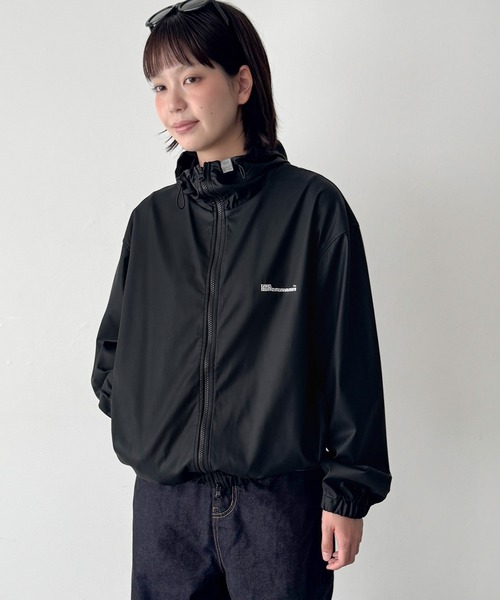 CANAL JEAN(キャナルジーン)の「SUPERTHANKS ウインドブレーカー(その他アウター・レディース・ブラック・SMALL)」の1枚目の写真