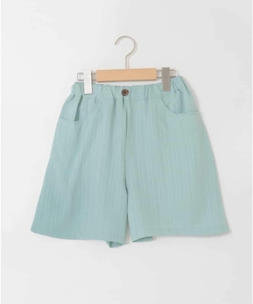 a.v.v（アーヴェヴェ）の「[120-160]【セットアップ可能】タックショートパンツ（その他パンツ・キッズ・ミント/ネイビー・120/130/150/140/160）」の12枚目の写真