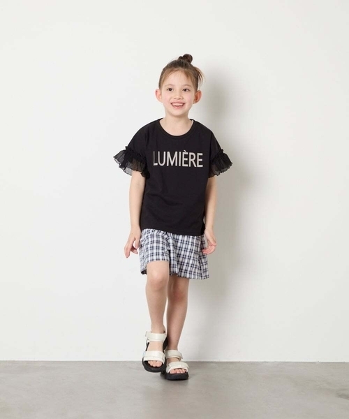 a.v.v（アーヴェヴェ）の「[120-160]【セットアップ可能】タックショートパンツ（その他パンツ・キッズ・ミント/ネイビー・120/130/150/140/160）」の15枚目の写真